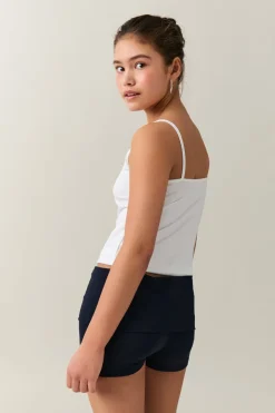 y low waist yoga shorts