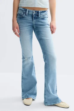 Y one knee destroy jeans
