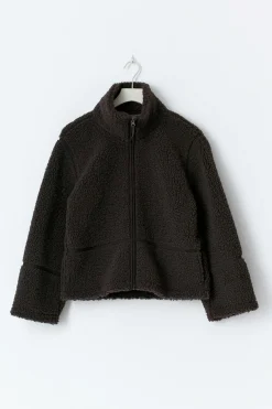 Y pile zip jacket