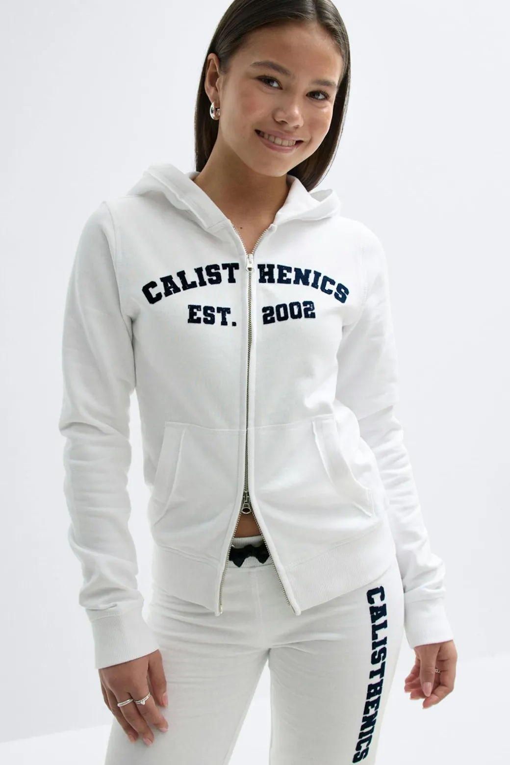 Y y2k 2 way zip hoodie